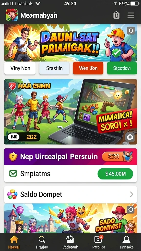 Salah satu level menantang yang bisa dieksplorasi.