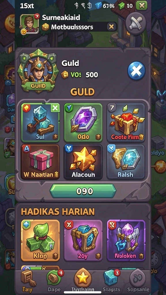 Screenshot ketiga menampilkan pergantian level yang menegangkan.