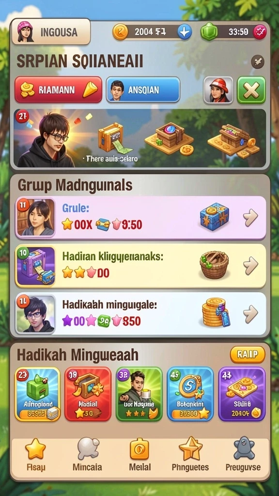 Gameplay seru dengan berbagai tantangan.