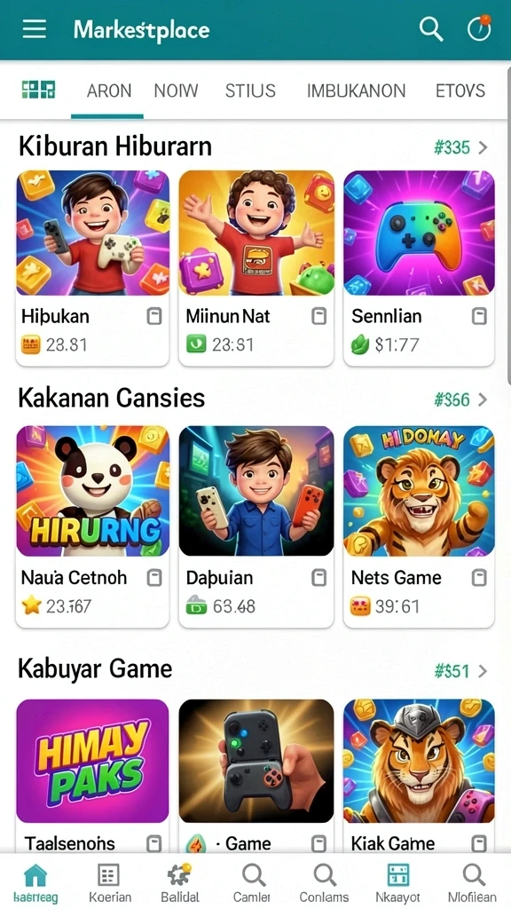 Karakter unik yang dapat dipilih dalam 8QR.