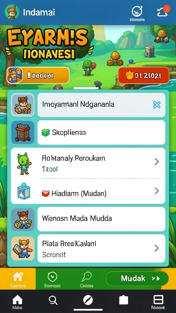 Level baru yang menantang dan menarik untuk dieksplorasi.