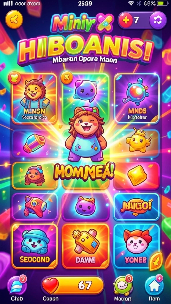 Tangkapan layar menunjukkan mode multiplayer yang seru.