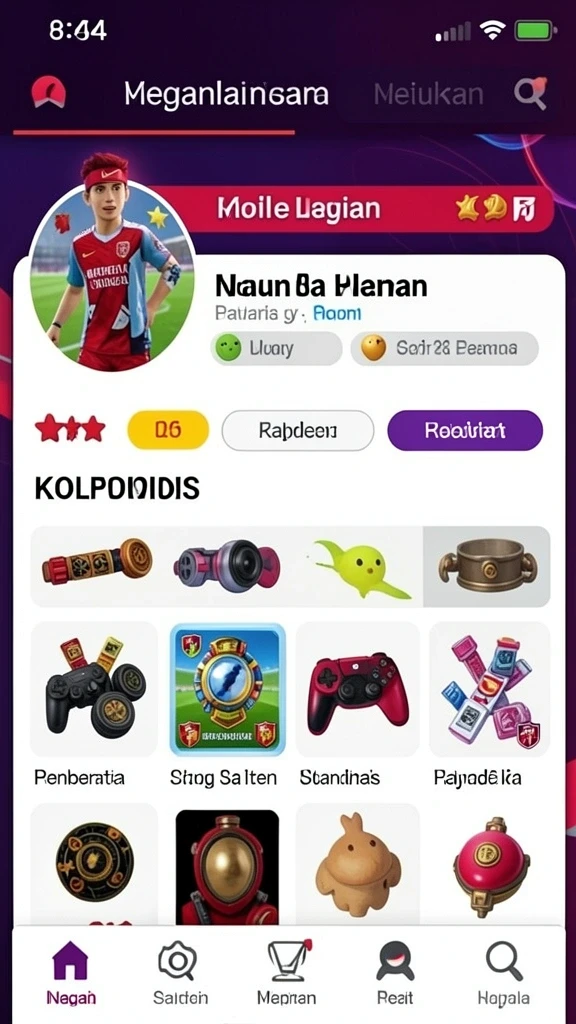 Karakter unik dengan kemampuan khusus.