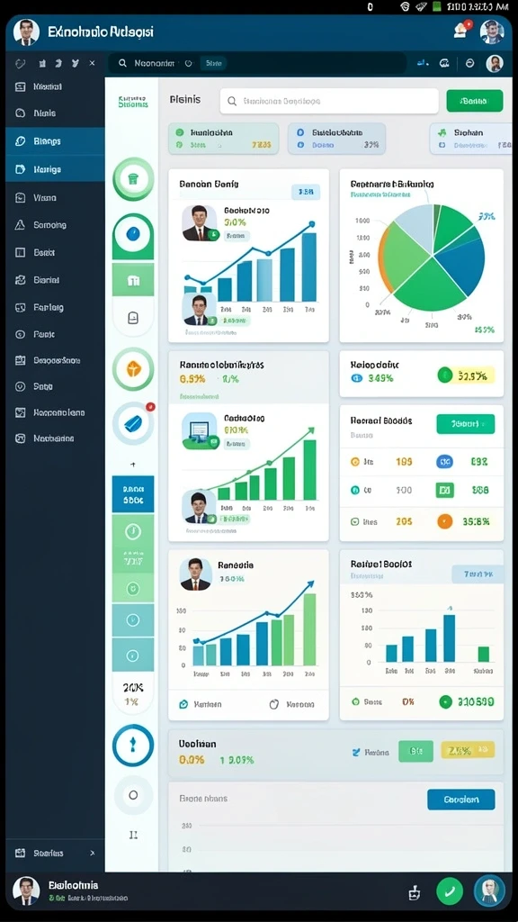 Karakter karakter dengan desain unik dan menarik.