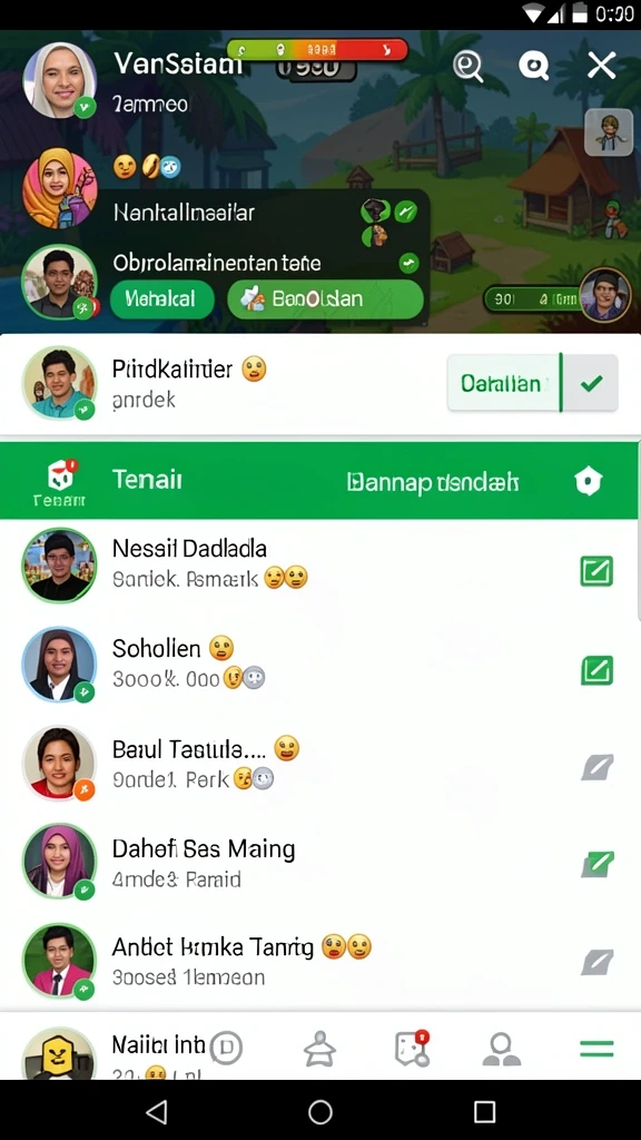Gameplay yang seru dan berbagai tantangan menarik.
