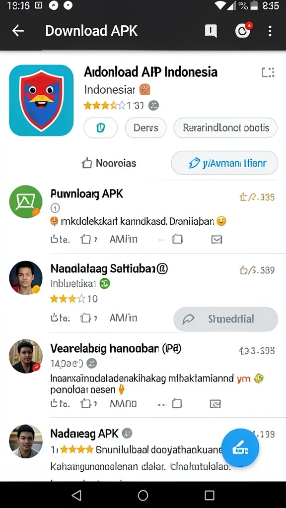Fitur live chat untuk interaksi langsung.
