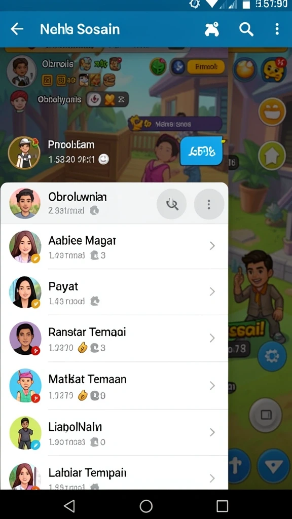 Tampilan antarmuka yang menarik dan user-friendly.