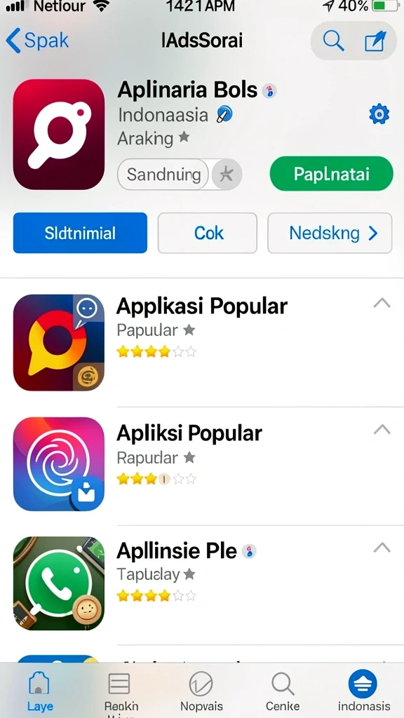 Fitur keamanan yang menjaga privasi pengguna.