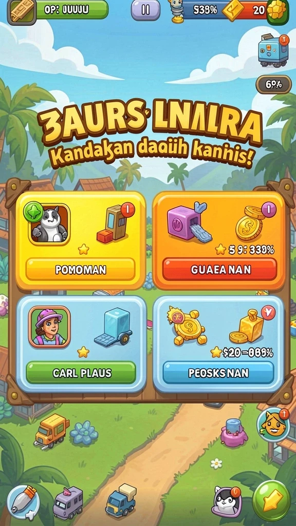 Tampilan antarmuka yang menarik dan intuitif.