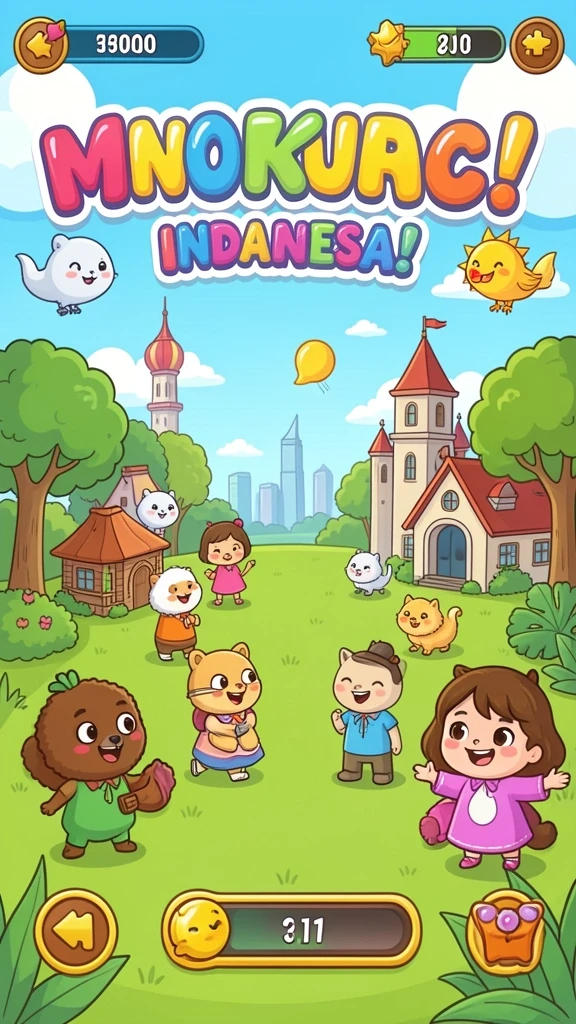 Pengguna sedang menikmati permainan slot yang seru.