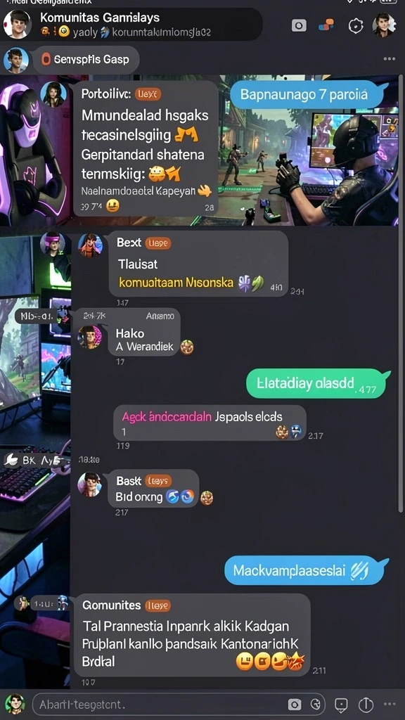 Mode multiplayer yang memungkinkan bersaing dengan teman.
