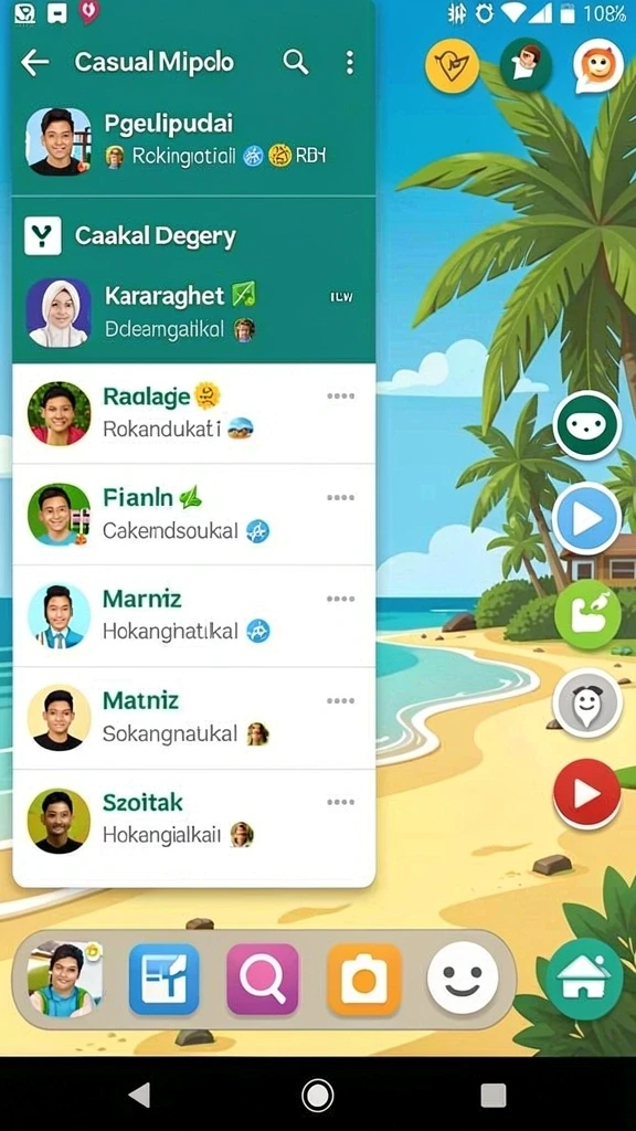 Tampilan antarmuka yang user-friendly dan menarik.