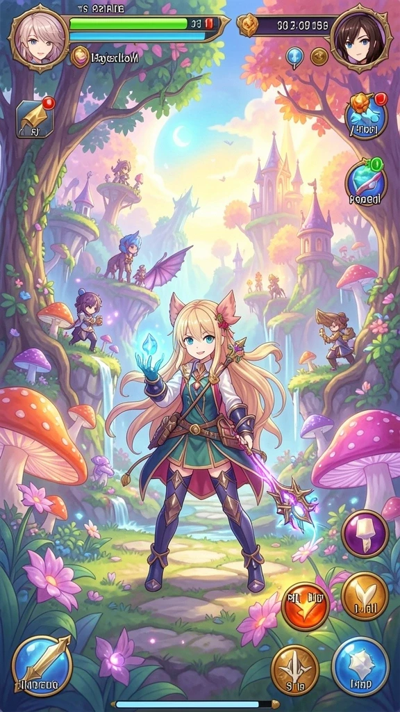 Gameplay yang seru dengan berbagai tantangan menanti.