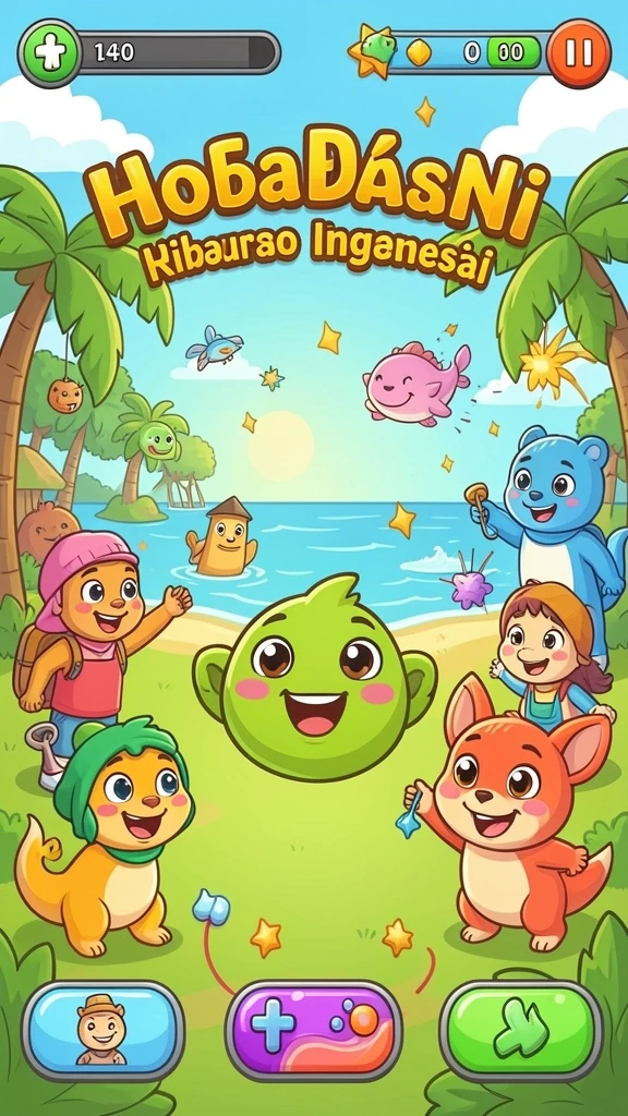 Beragam karakter unik untuk dipilih dan dimainkan.