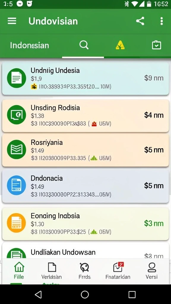Tampilan antarmuka yang menarik dan mudah digunakan.
