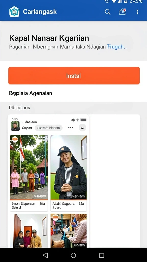 Tampilan karakter yang bisa di kustomisasi dalam KILAUWIN.