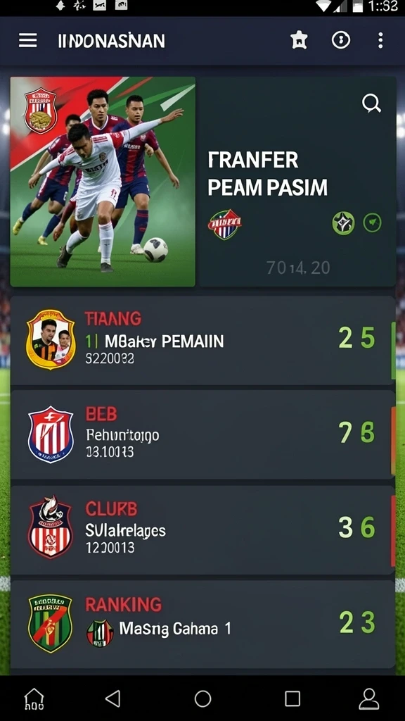 Tampilan antarmuka aplikasi KRATONBET yang menarik.