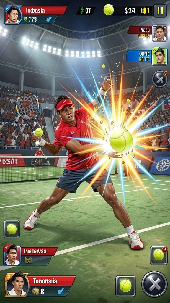 Karakter unik dengan kemampuan menarik di dalam game.