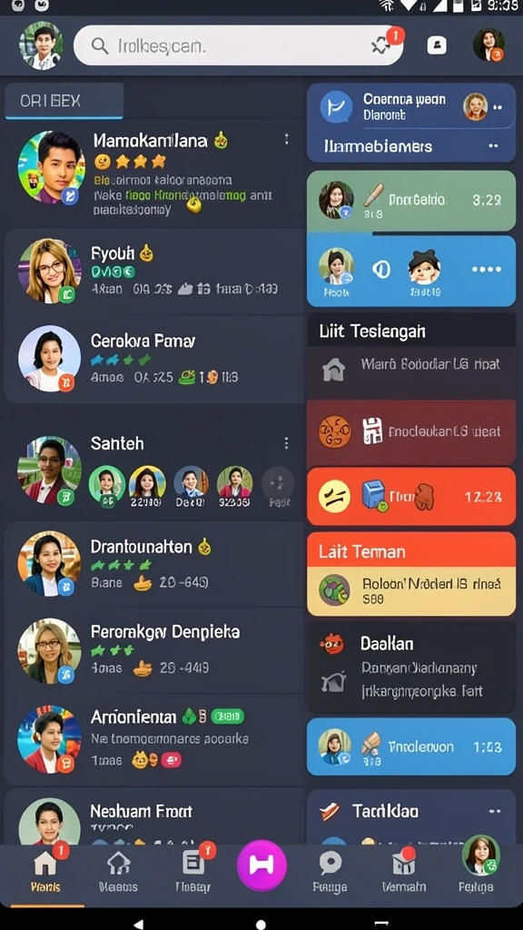 Tampilan antarmuka yang intuitif dan mudah digunakan.