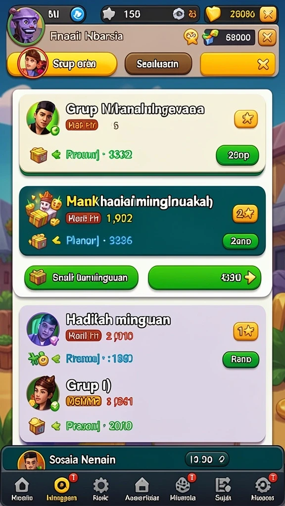 Screenshot menampilkan karakter utama dalam aksi.