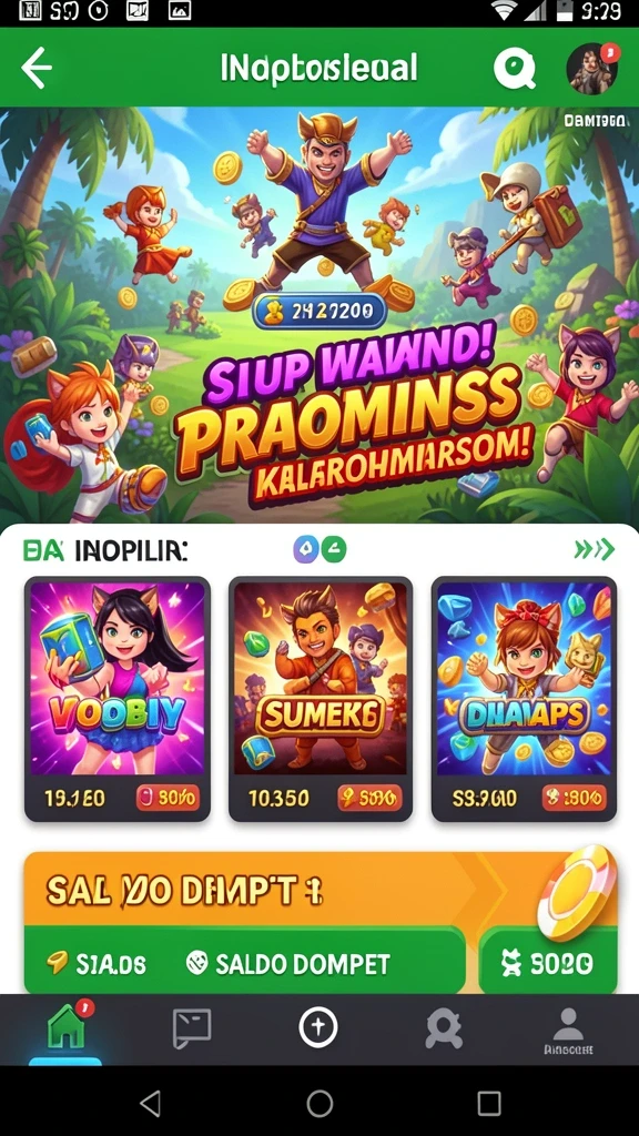 Hadiah menarik yang bisa dimenangkan setiap kali bermain.