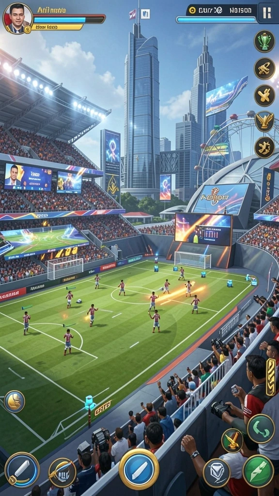 Gameplay yang menantang dengan banyak level.