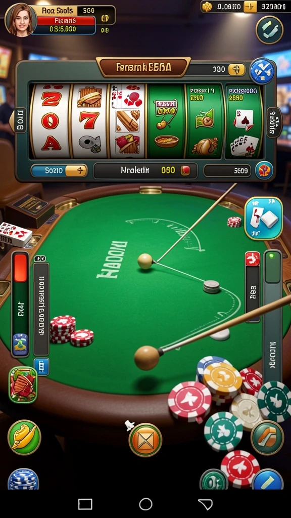 Pengguna sedang bersaing di mode multiplayer dalam game.