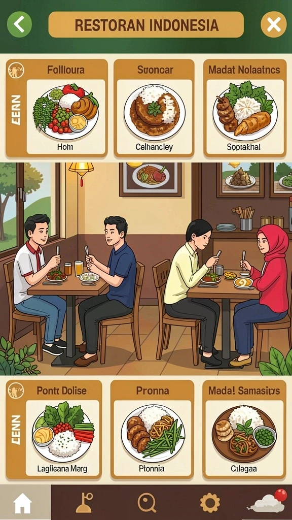 Menampilkan pemandangan indah dari kerajaan yang dibangun.