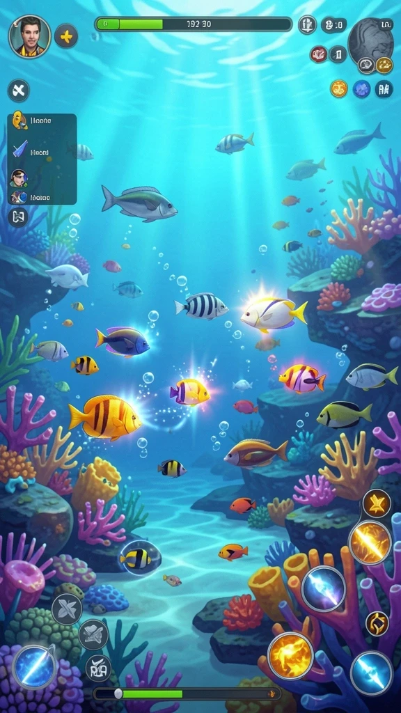 Grafik karakter yang colorful dan inovatif.
