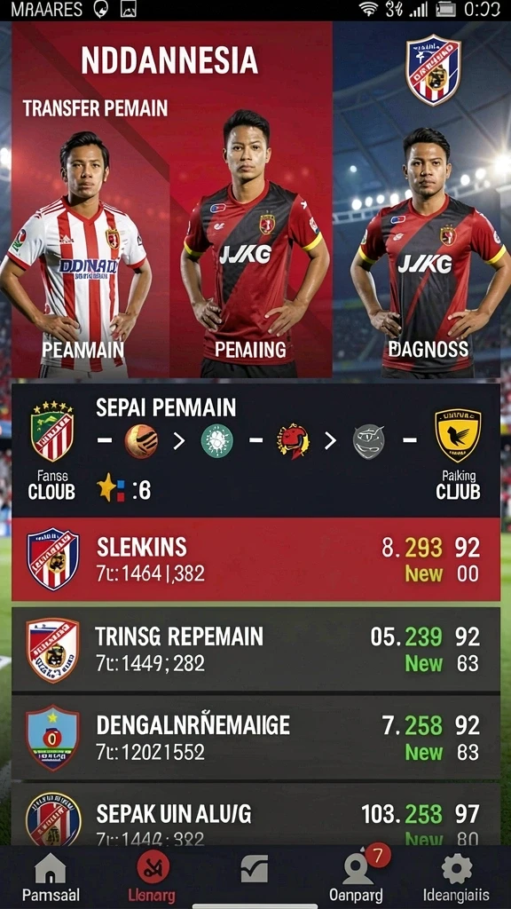 Beragam pilihan permainan yang mendebarkan.