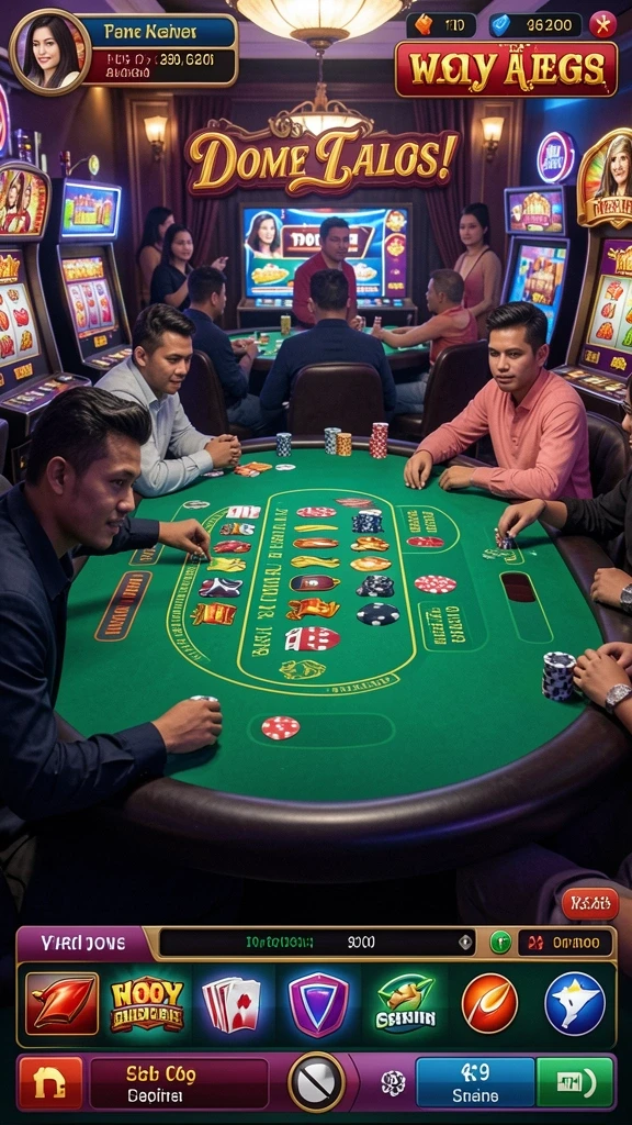 Berbagai pilihan permainan untuk semua selera.