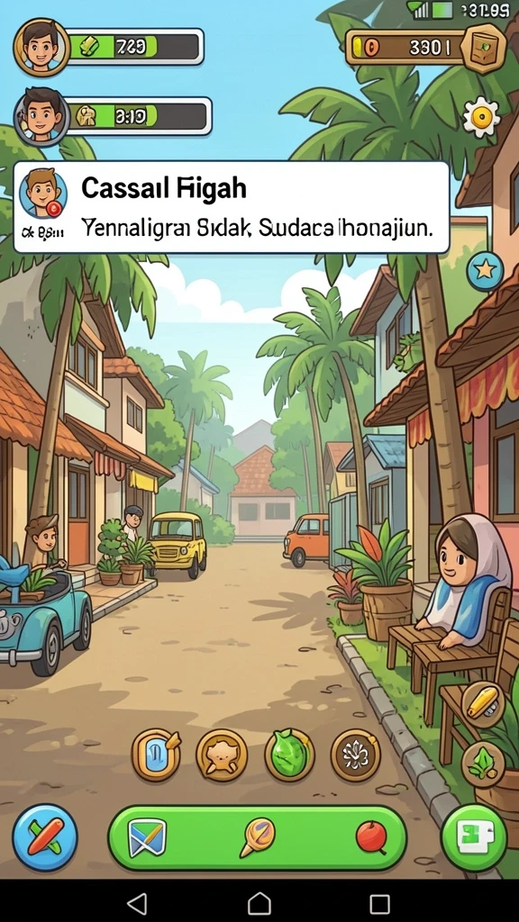 Skrinsut peta interaktif dengan desain yang menakjubkan.