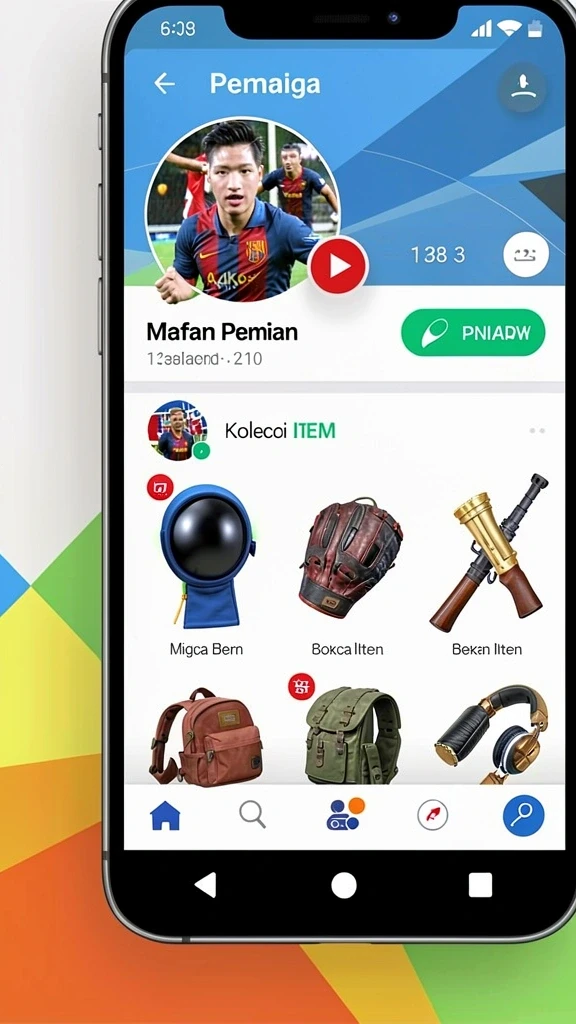 Tangkapan layar pertarungan seru di arena.