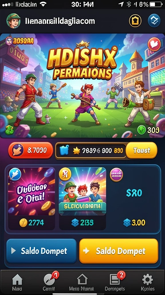 Misi menantang dengan hadiah menarik.