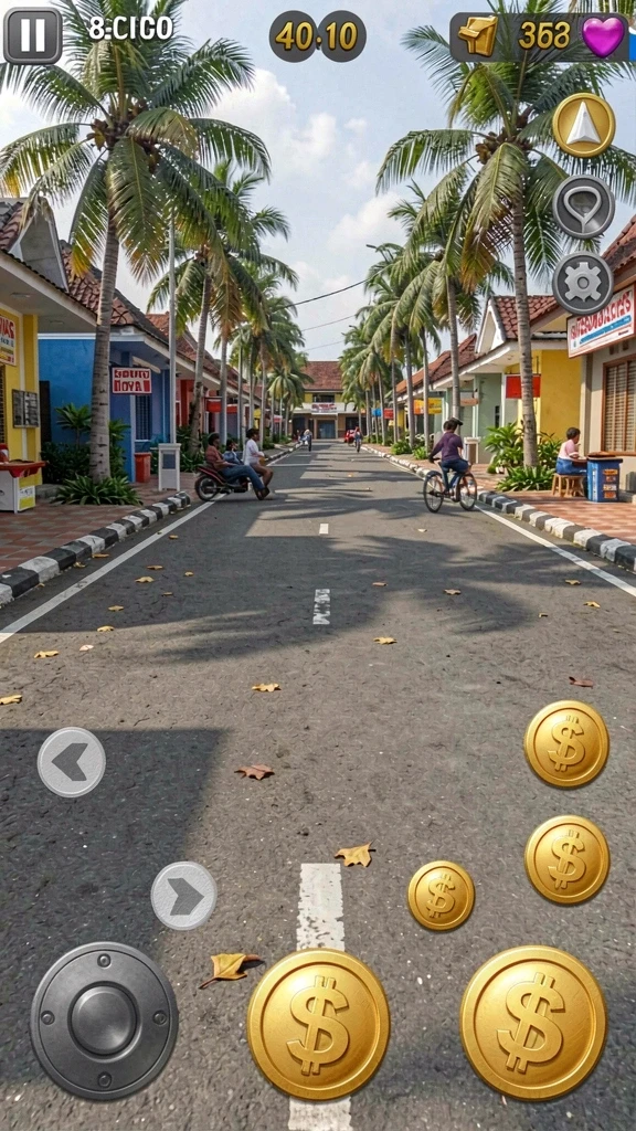 Tampilan antarmuka yang user-friendly.