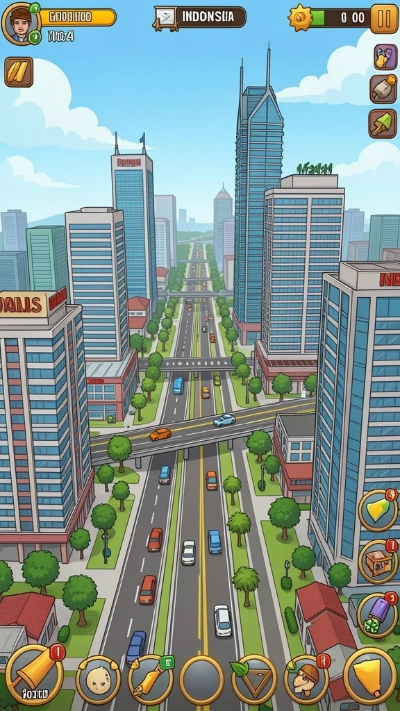 Grafik yang memukau dengan detail tinggi.