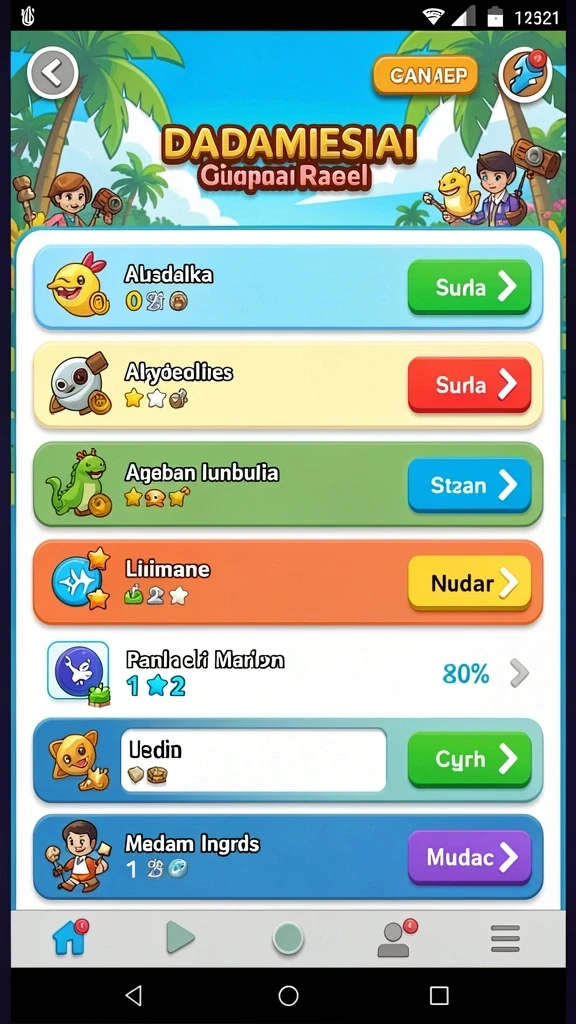 Pengguna bersenang-senang dalam mode multipemain.