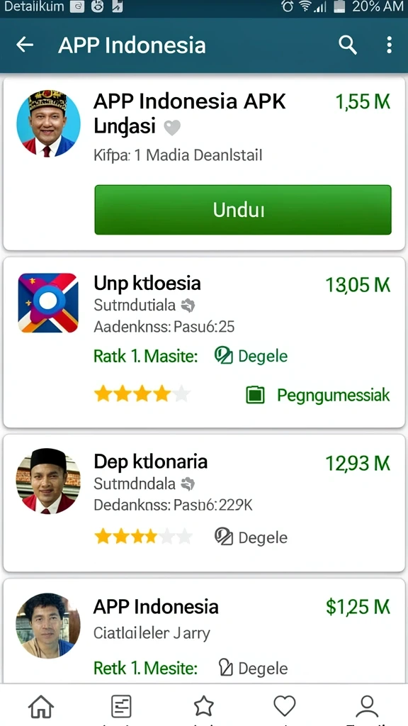 Tampilan antarmuka yang menarik dan mudah digunakan.