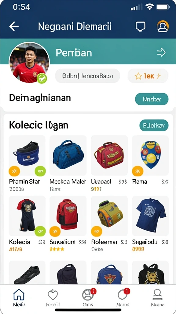Tampilan antarmuka yang intuitif dan mudah digunakan.