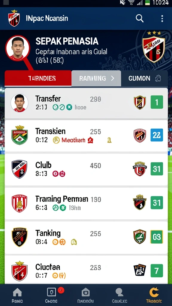 Momen aksi yang mendebarkan dalam permainan.